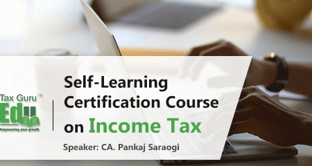 Self Learning-Certification on Income Tax